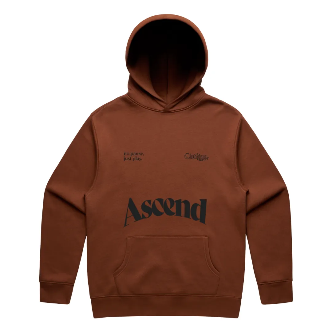 304 Mens Ascend Hoodie Black