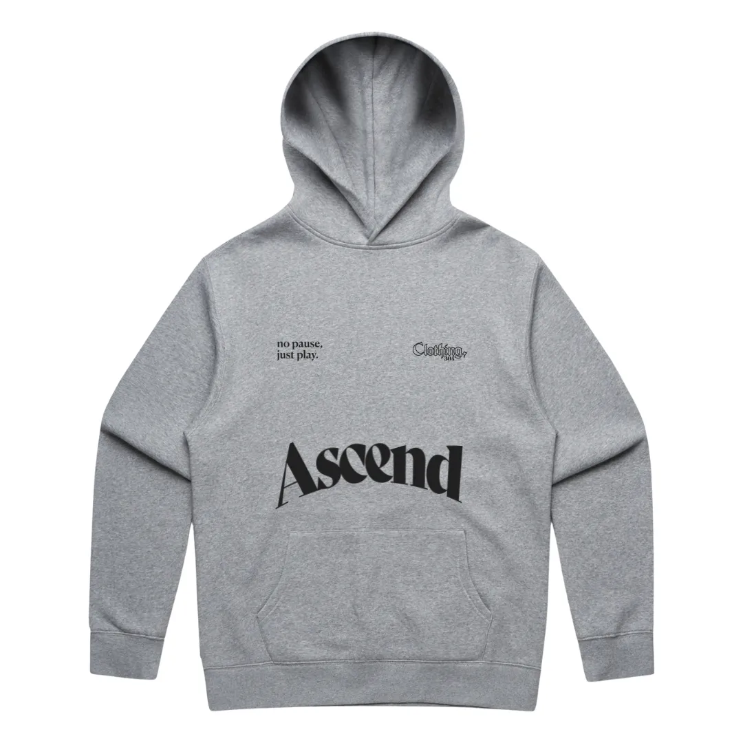 304 Mens Ascend Hoodie Black