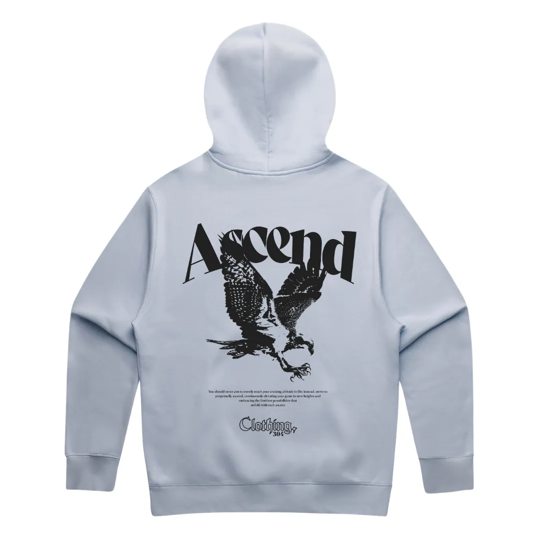 304 Mens Ascend Hoodie Black