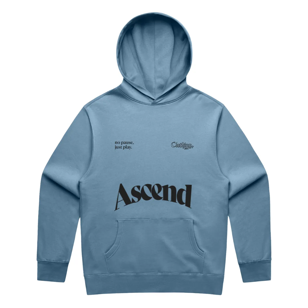 304 Mens Ascend Hoodie Black