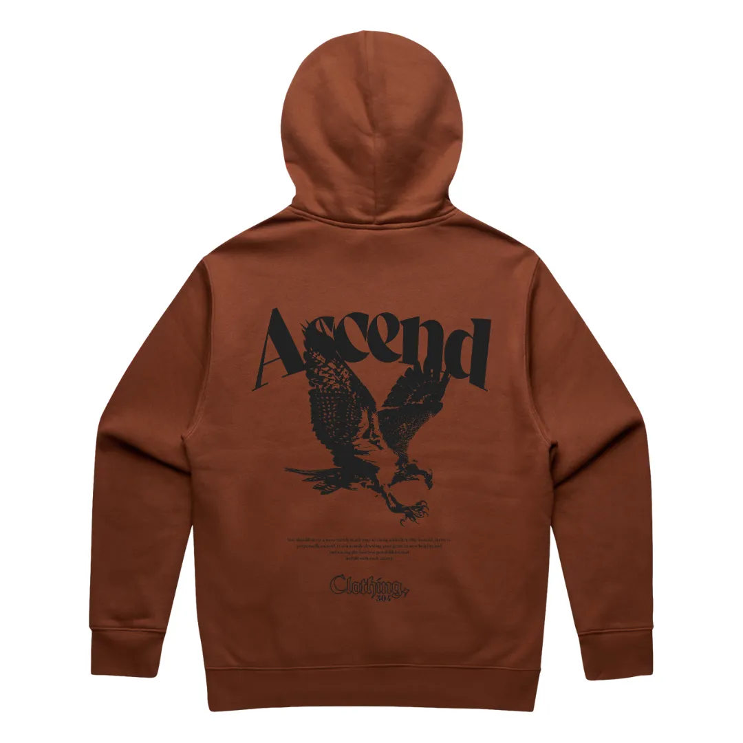 304 Mens Ascend Hoodie Black