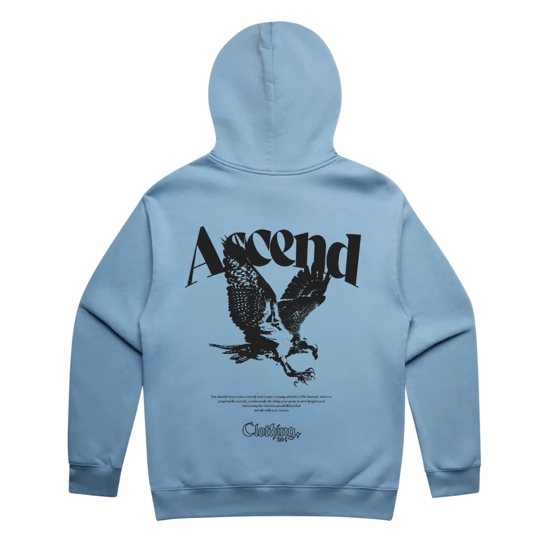 304 Mens Ascend Hoodie Black