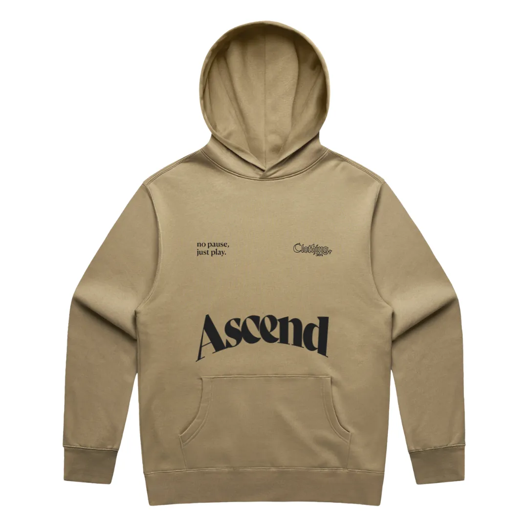 304 Mens Ascend Hoodie Black