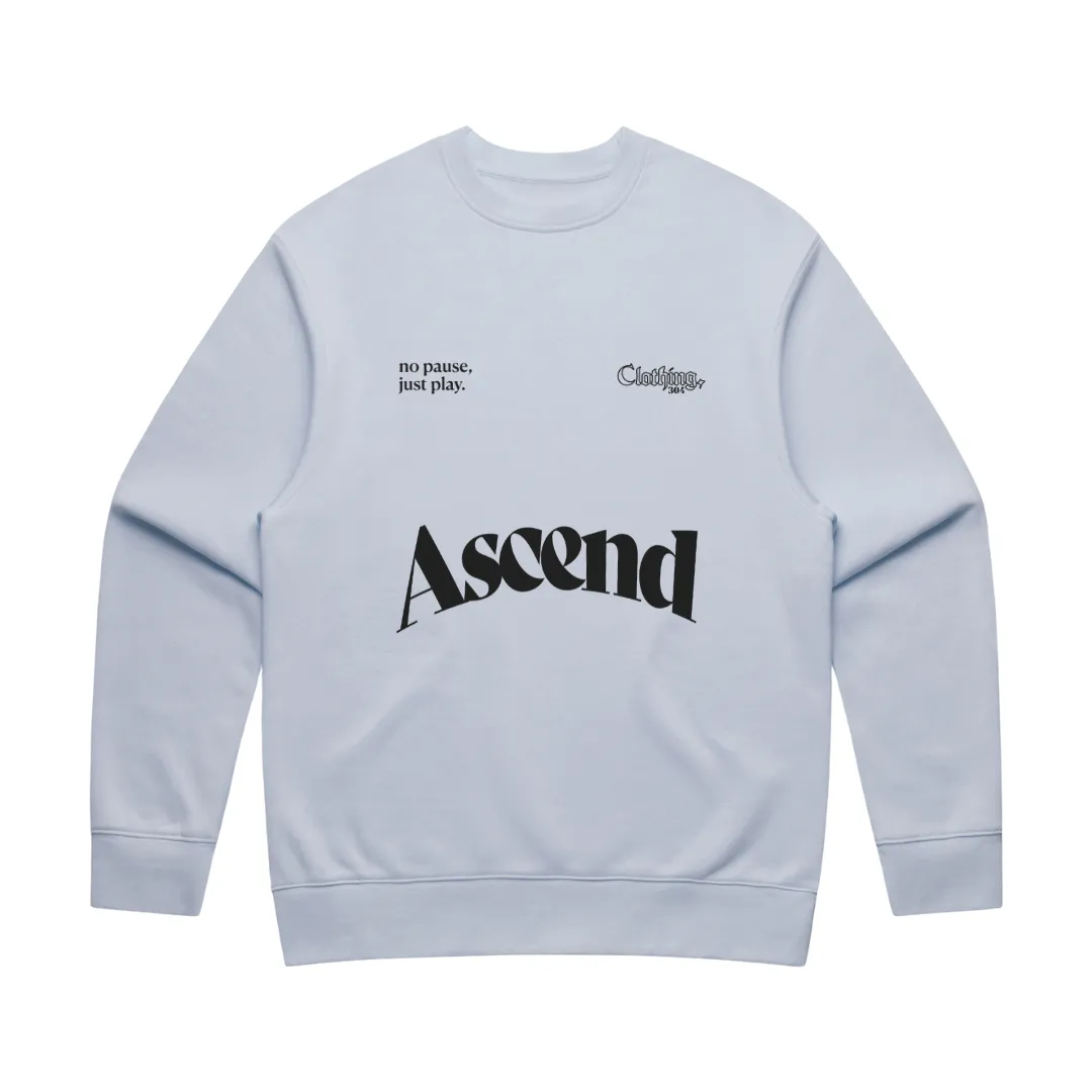 304 Mens Ascend Sweatshirt Black