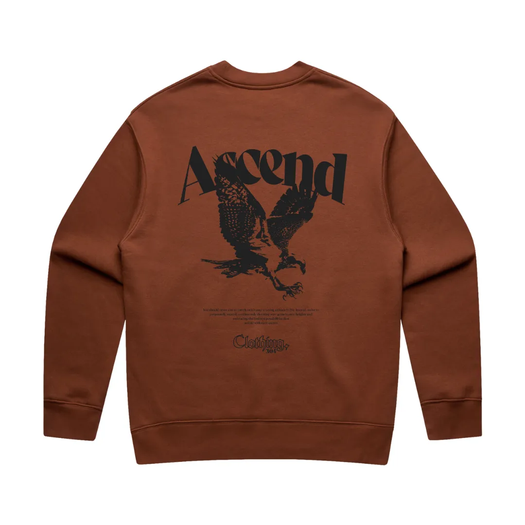 304 Mens Ascend Sweatshirt Black