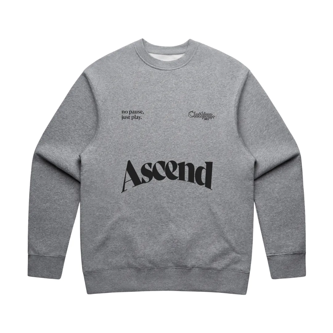 304 Mens Ascend Sweatshirt Black