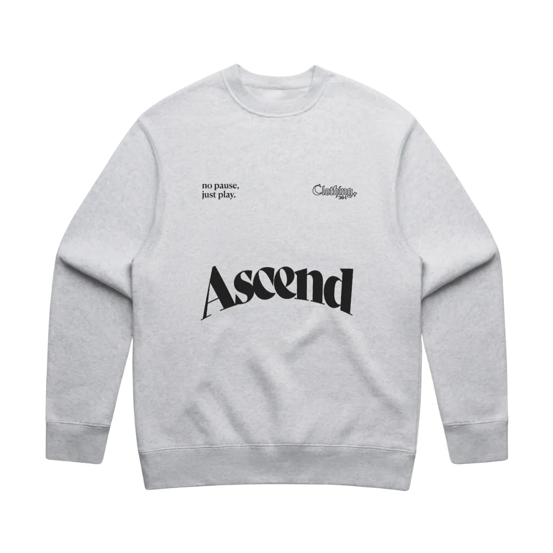 304 Mens Ascend Sweatshirt Black