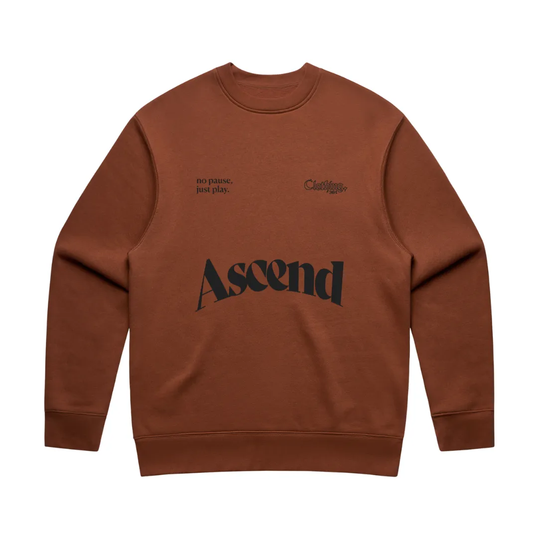 304 Mens Ascend Sweatshirt Black