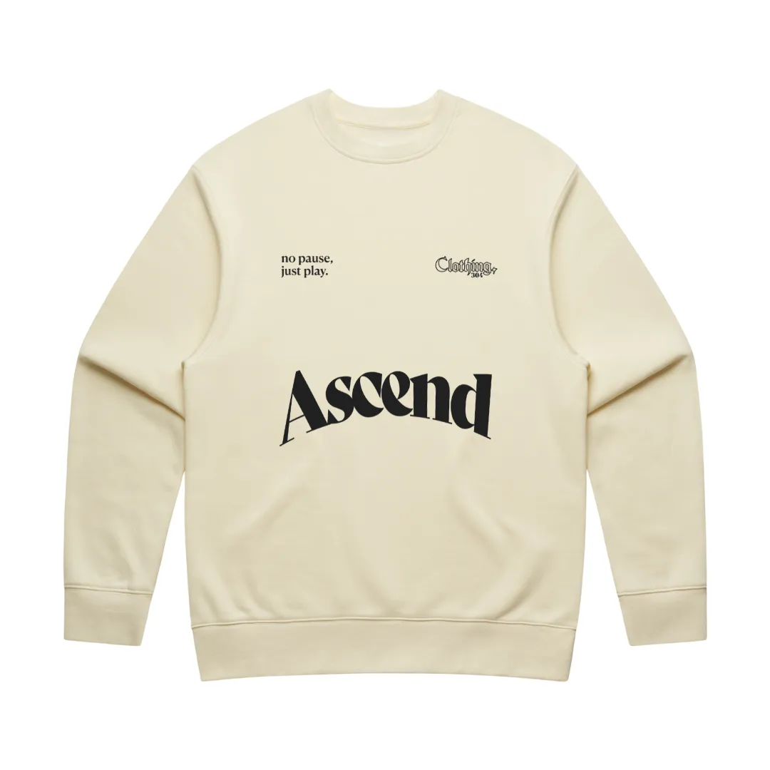 304 Mens Ascend Sweatshirt Black