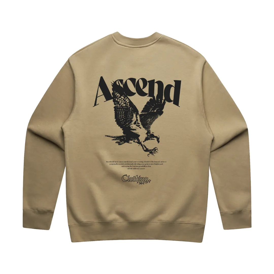 304 Mens Ascend Sweatshirt Black