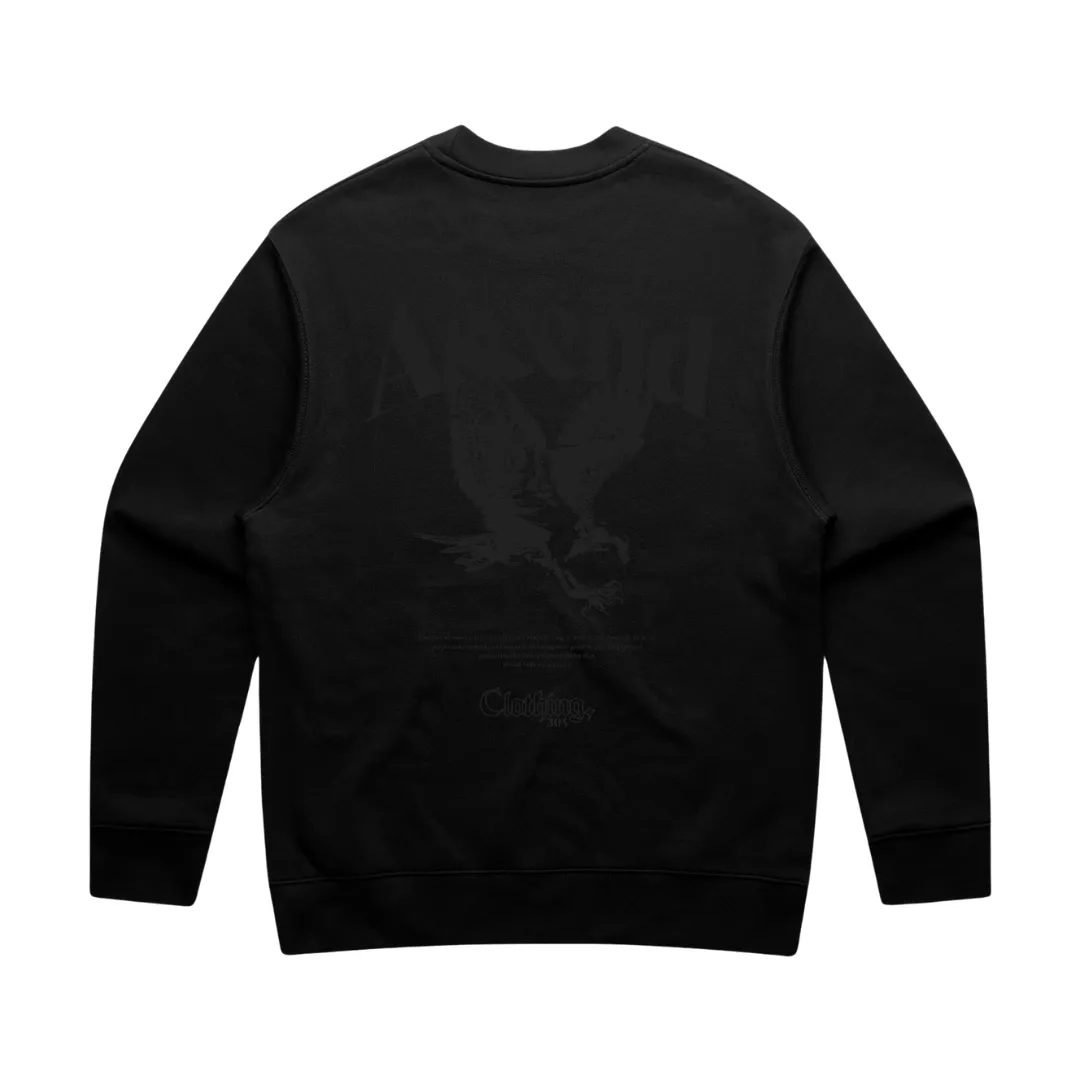 304 Mens Ascend Sweatshirt Black