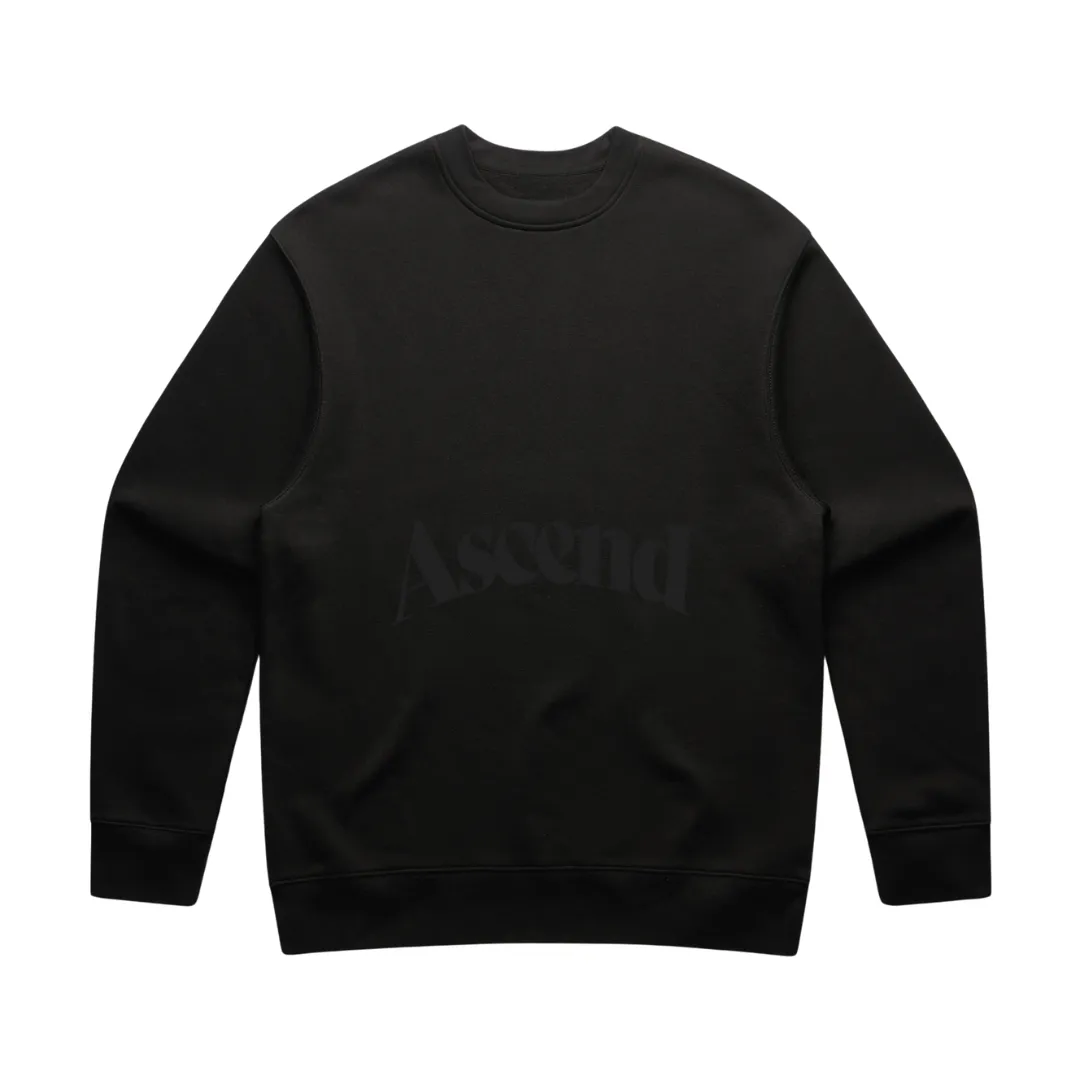 304 Mens Ascend Sweatshirt Black