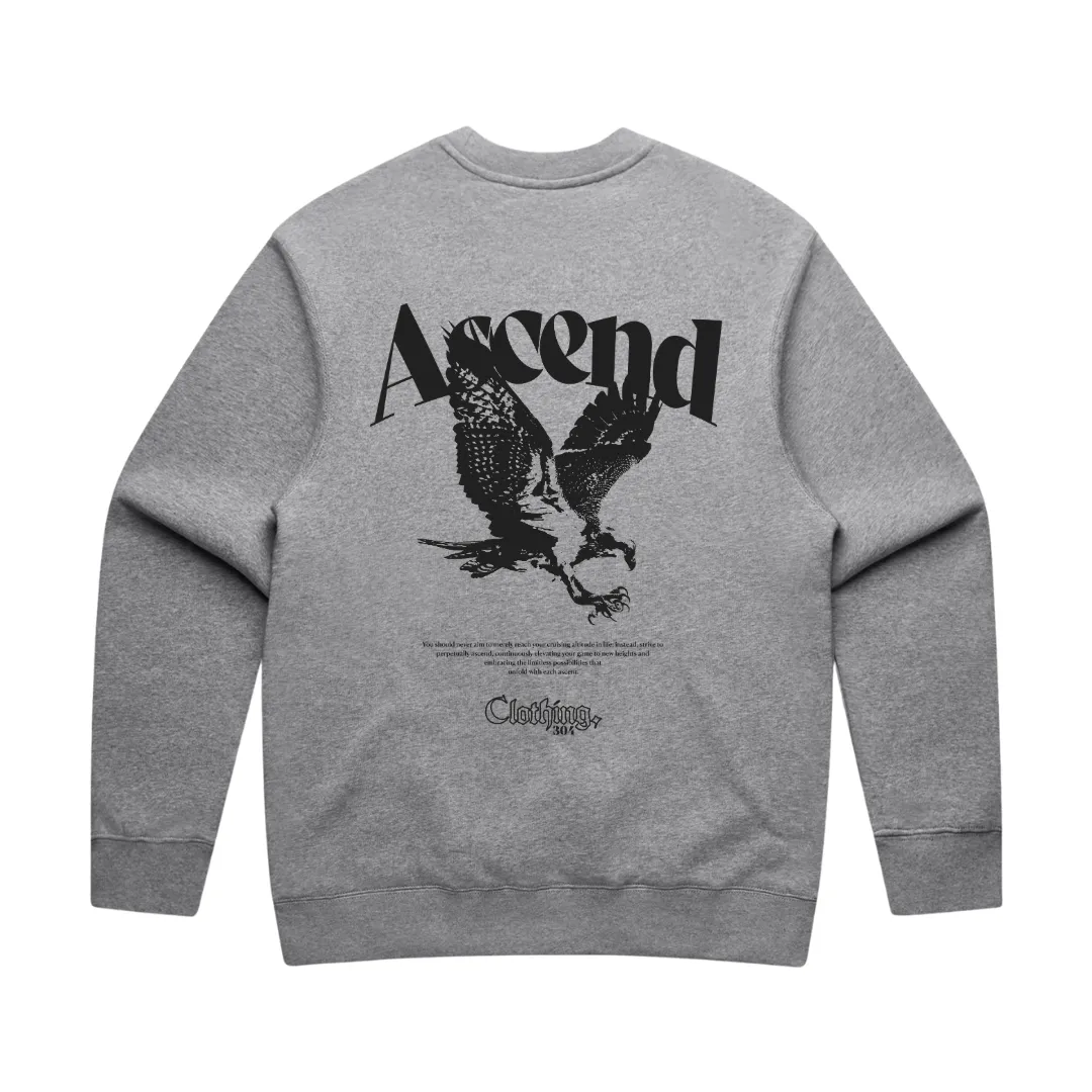 304 Mens Ascend Sweatshirt Black