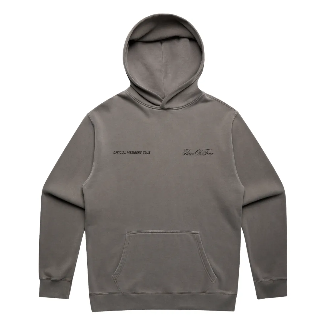 304 Womens Miami Hoodie Faded Grey