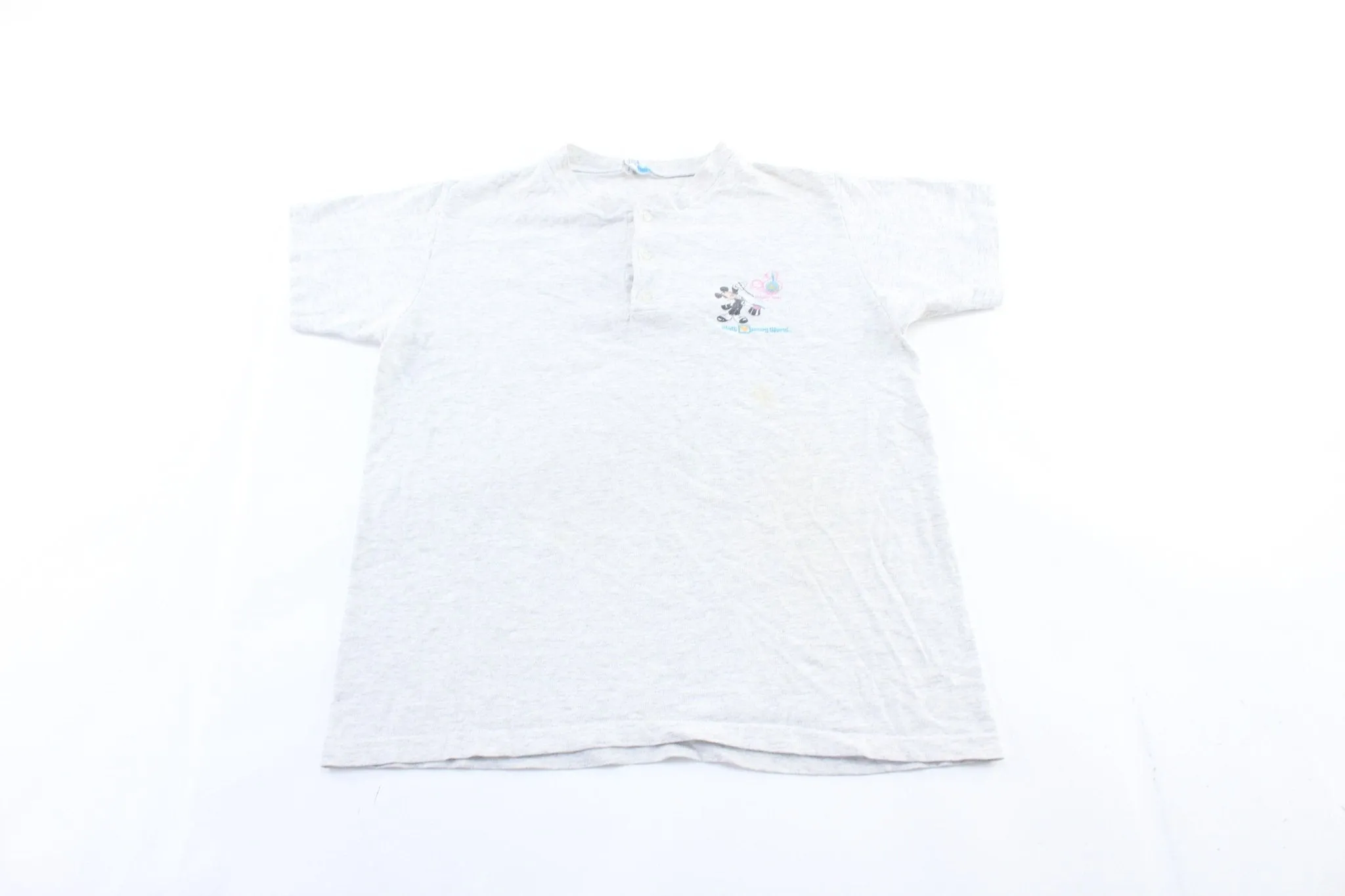 80's Walt Disney World 20th Anniversary Henley T-Shirt