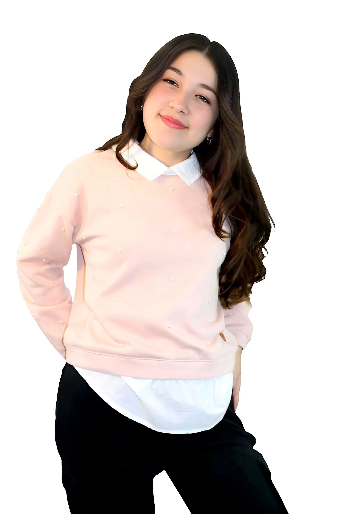 Adaptive Kids Dolman Sleeve Sweatshirt with Back Zipper Foe Easy Dressing