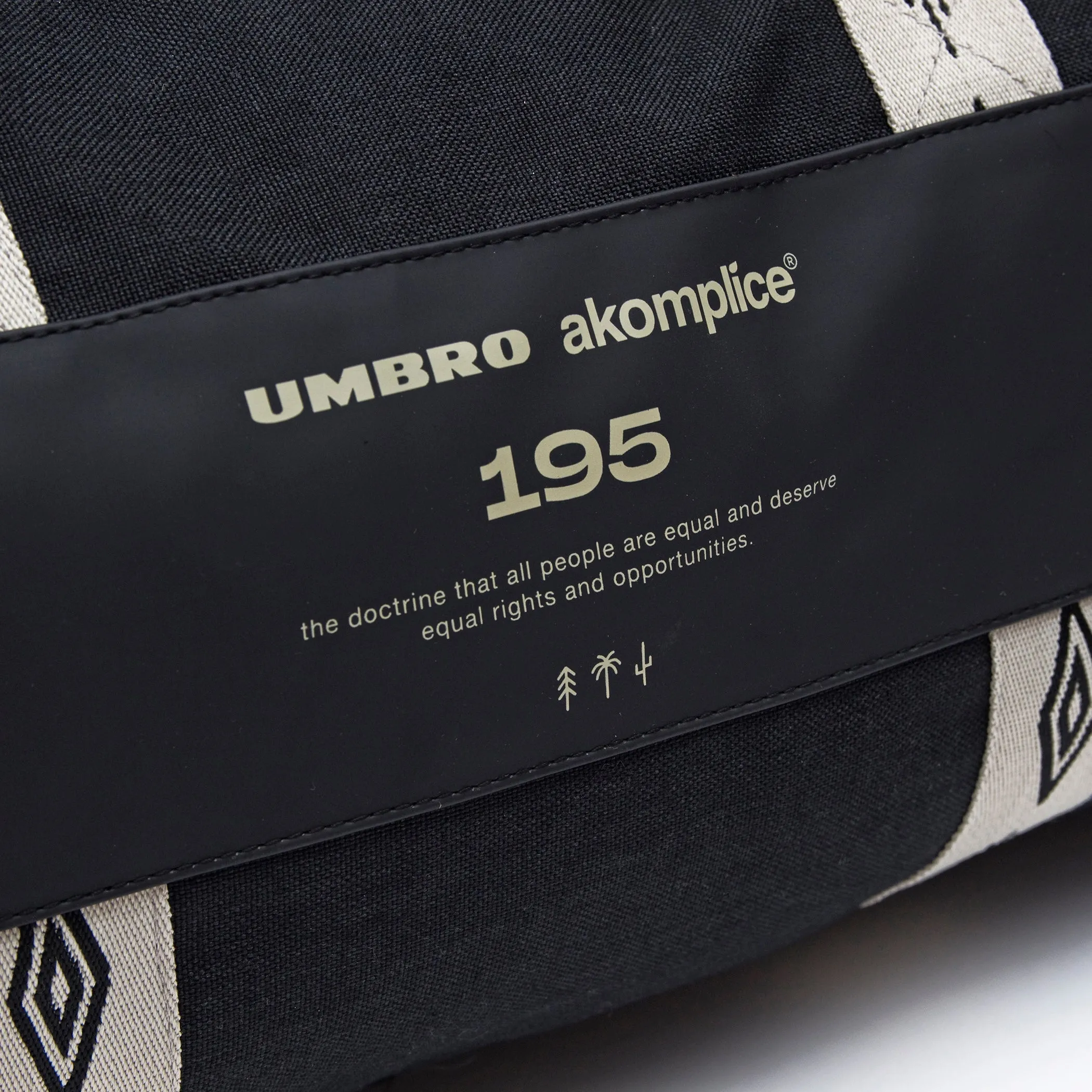 AKOMPLICE ALL LIFE DIAMOND DUFFLE