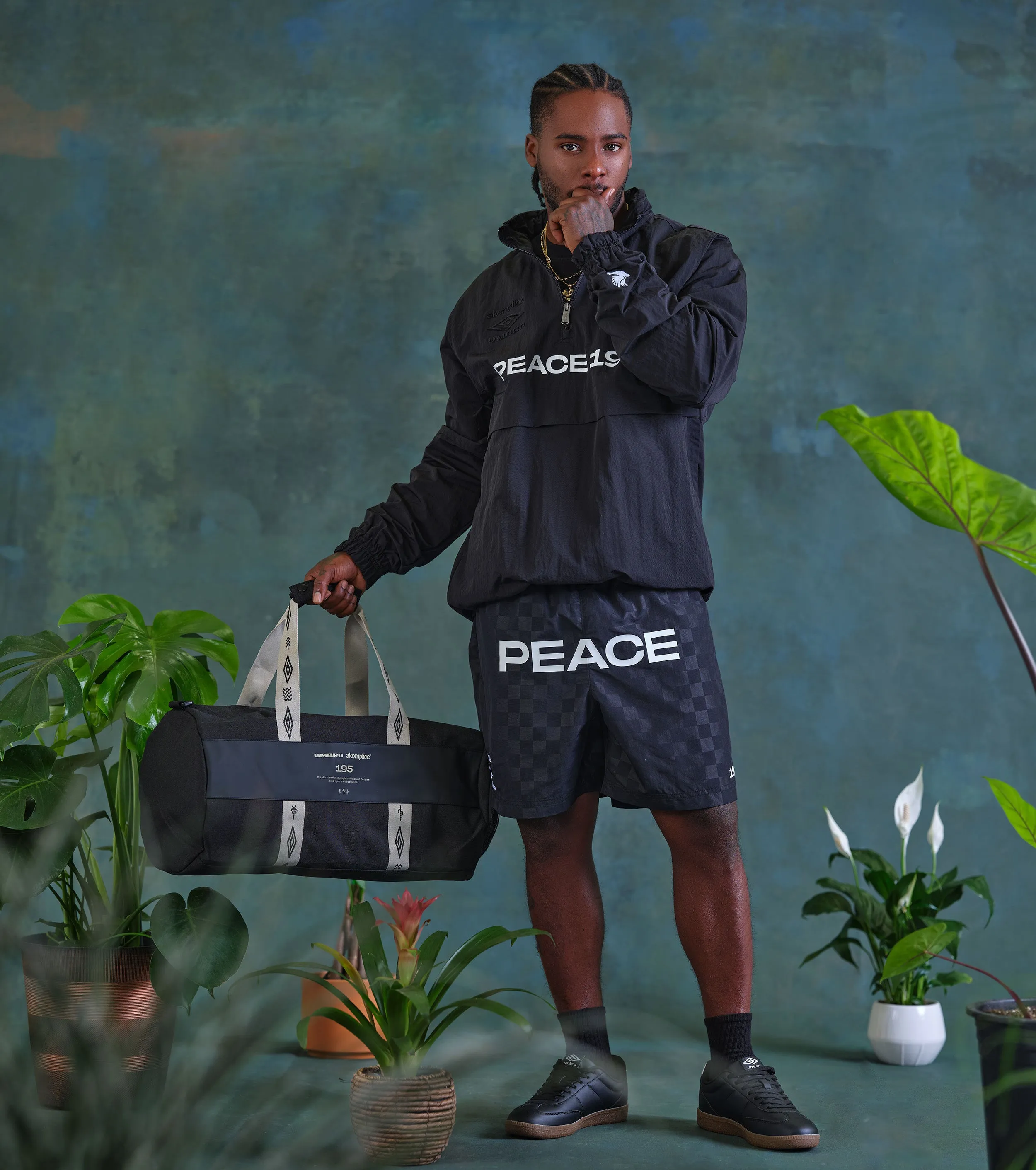 AKOMPLICE ALL LIFE DIAMOND DUFFLE