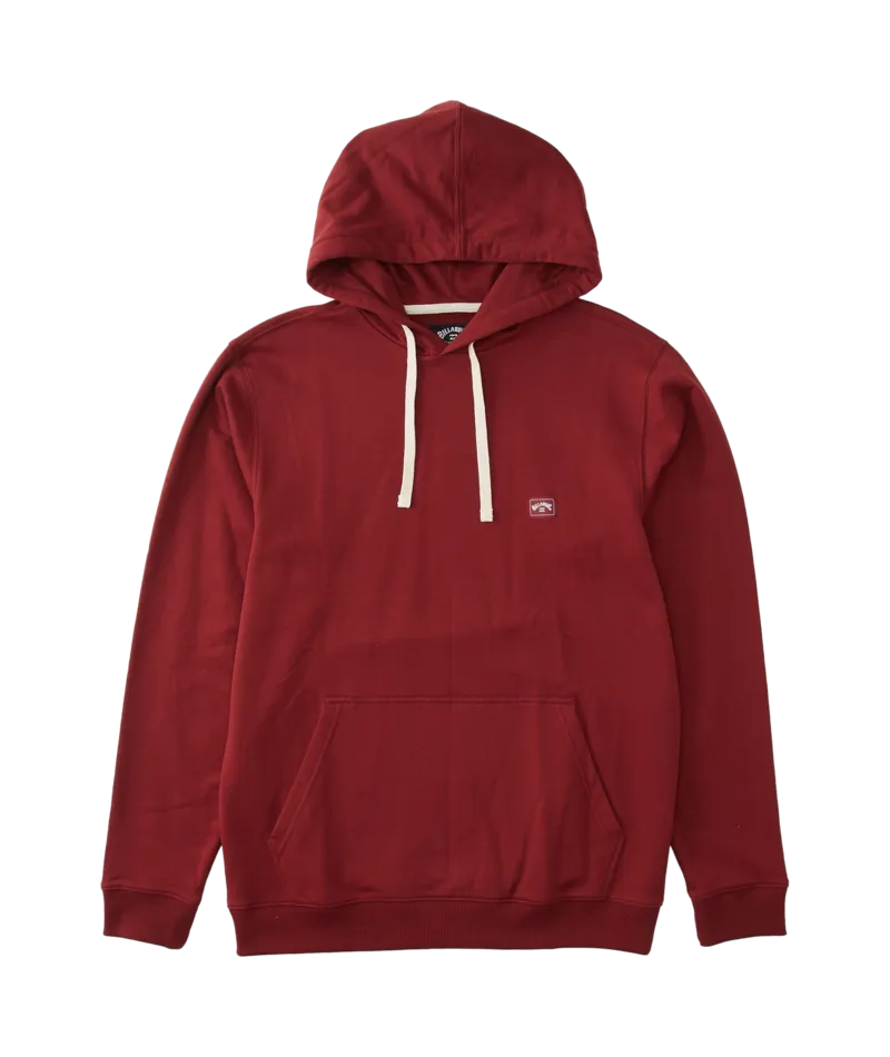 Billabong All Day PO Hooded Sweatshirt-Oxblood