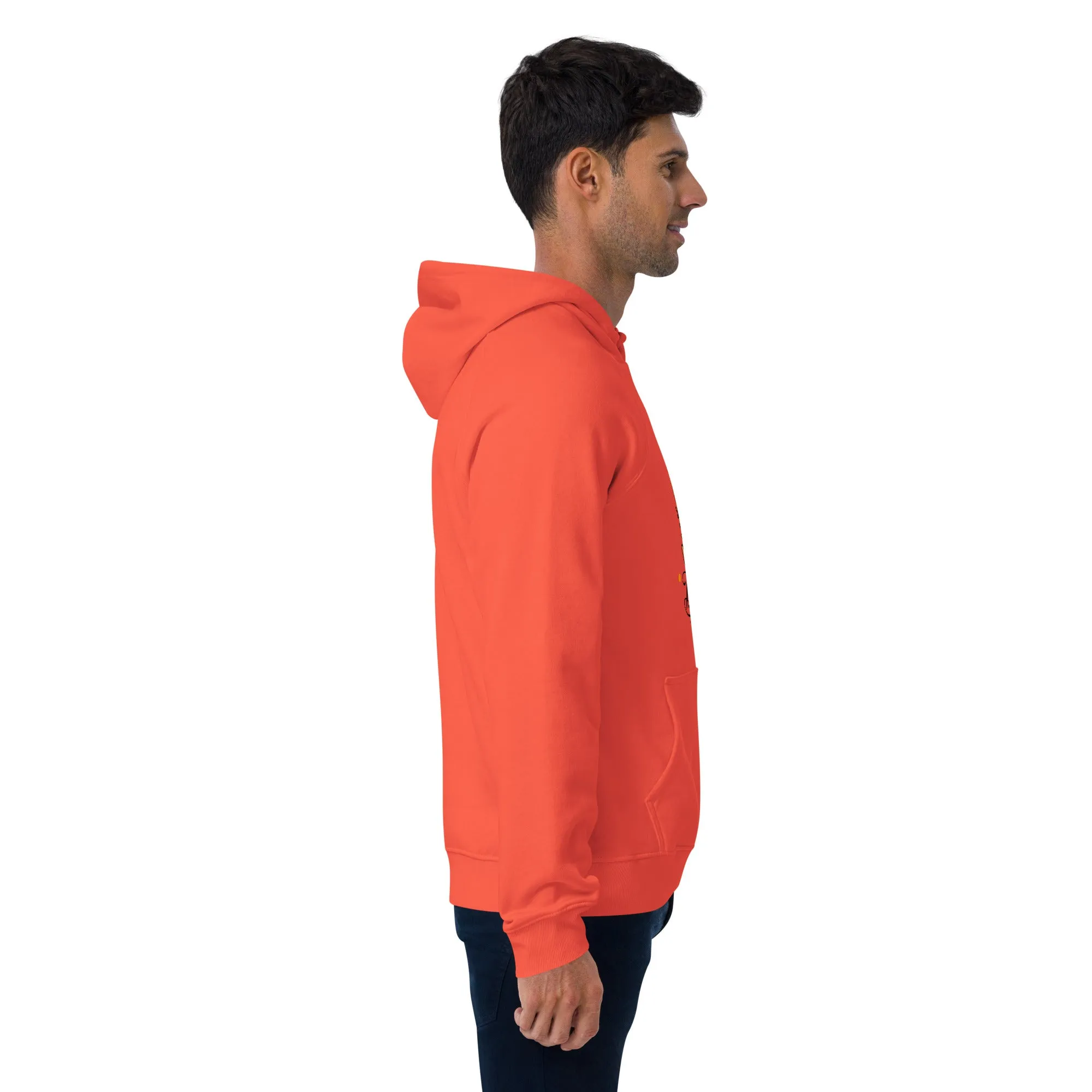 Blessed Graphic Men Eco Raglan Hoodie