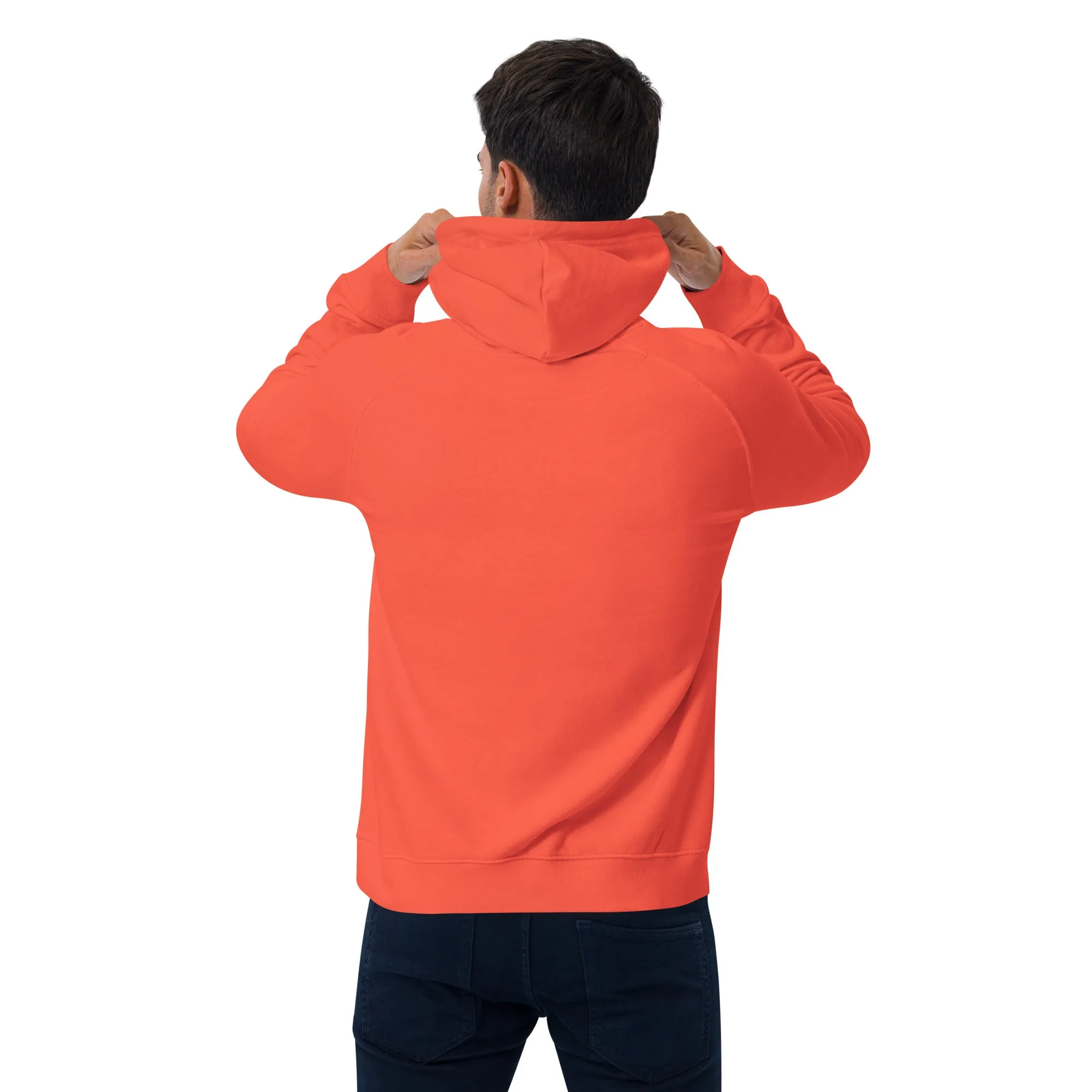 Blessed Graphic Men Eco Raglan Hoodie