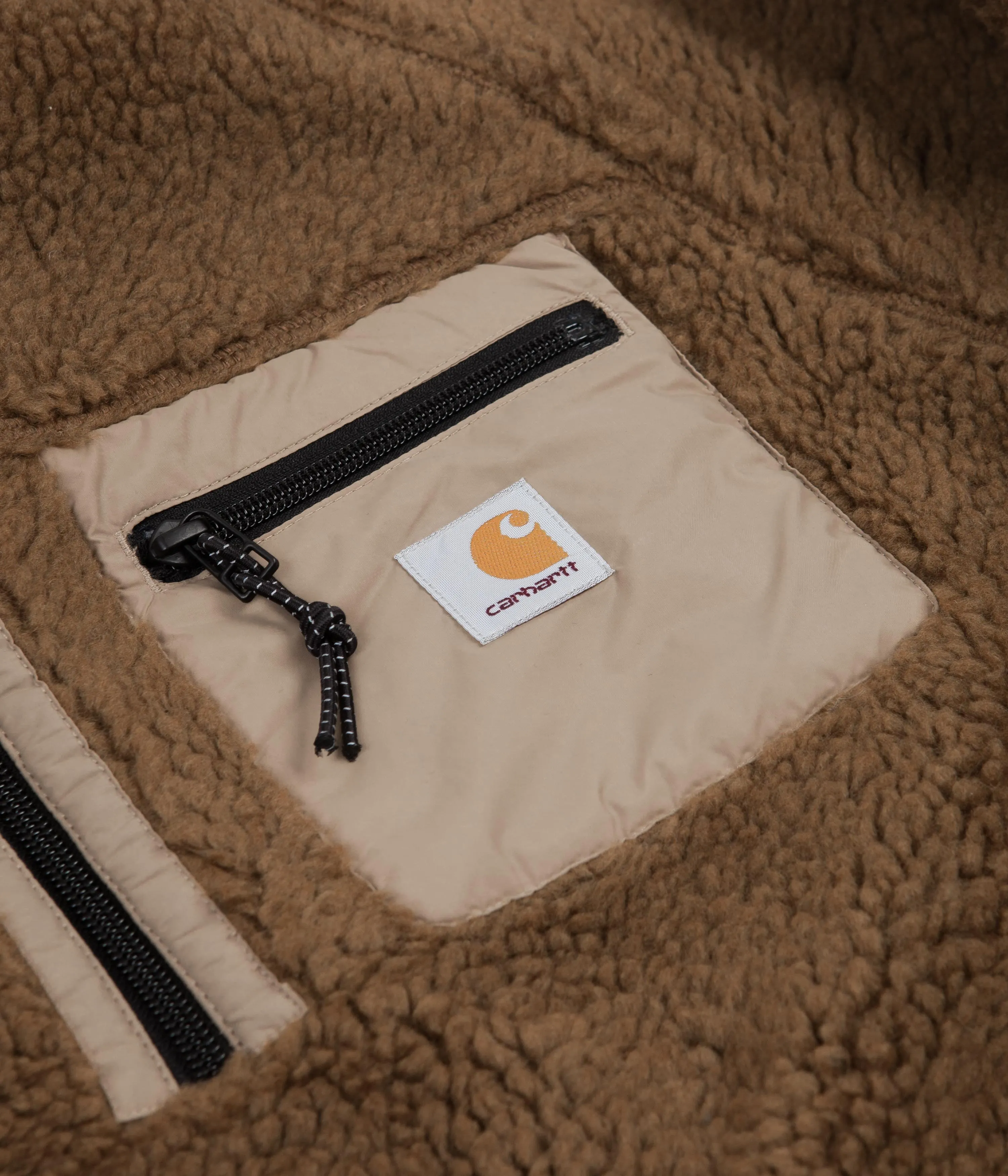 Carhartt Prentis Pullover Jacket - Tawny / Leather
