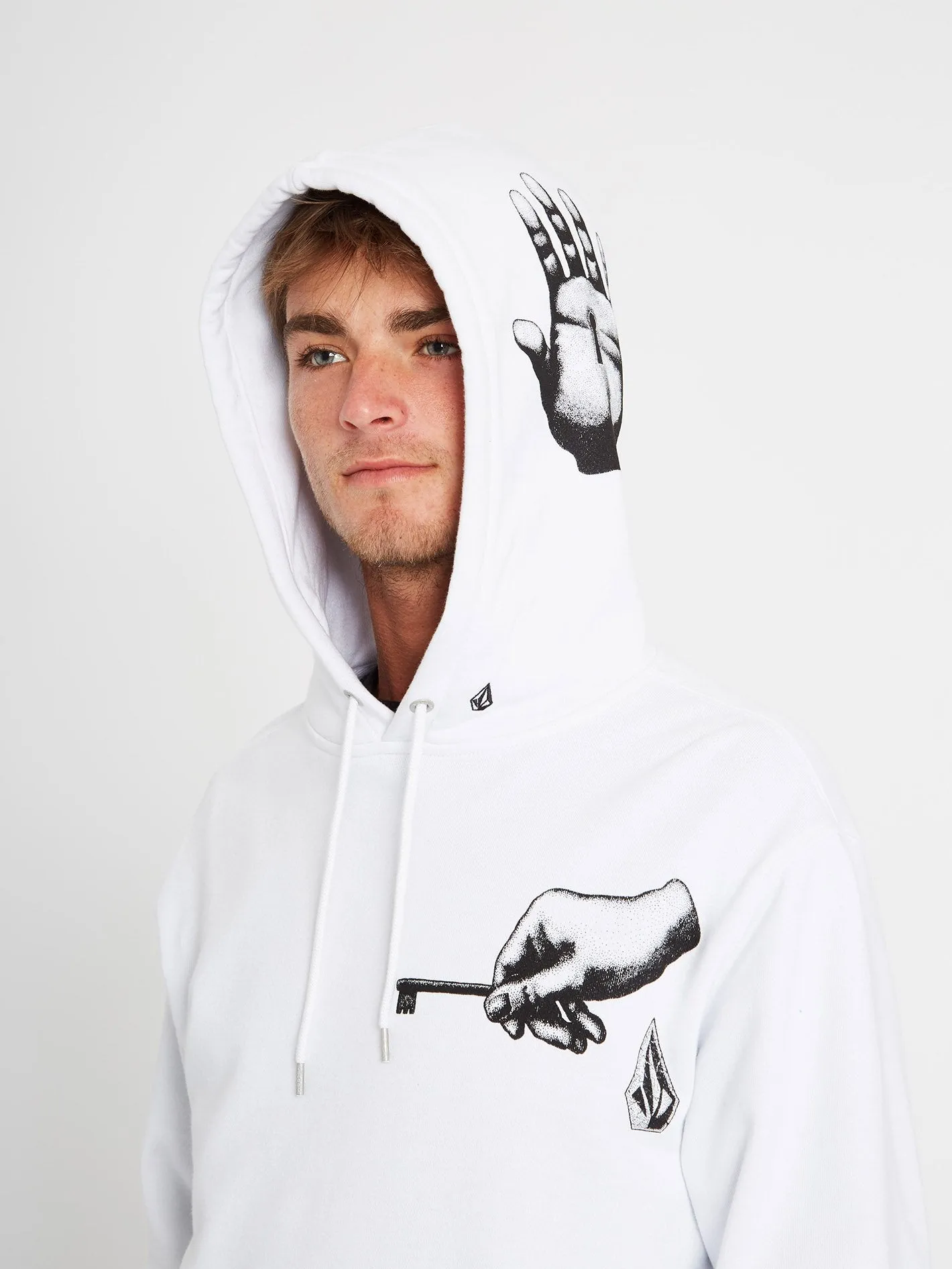 Carlo Vivary Hoodie - White