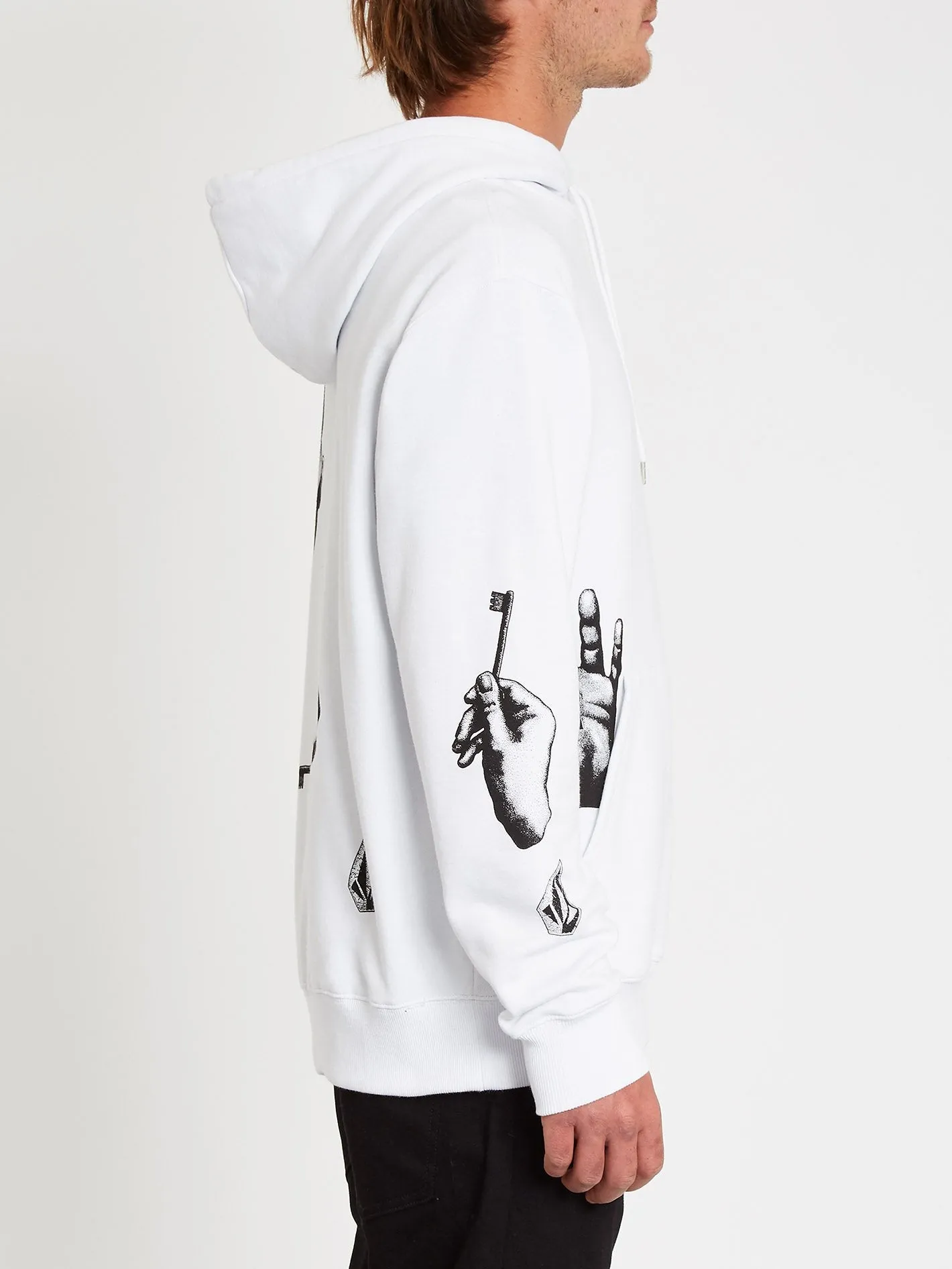 Carlo Vivary Hoodie - White