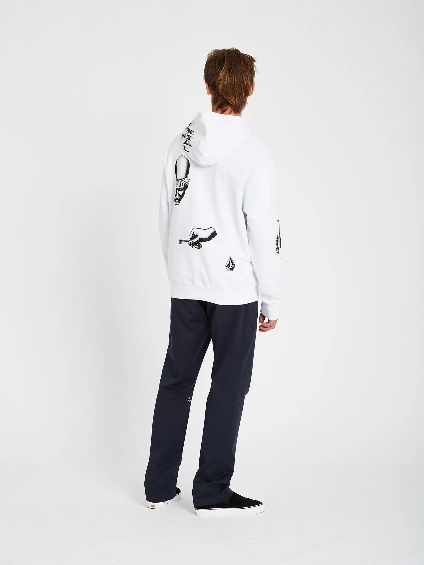 Carlo Vivary Hoodie - White
