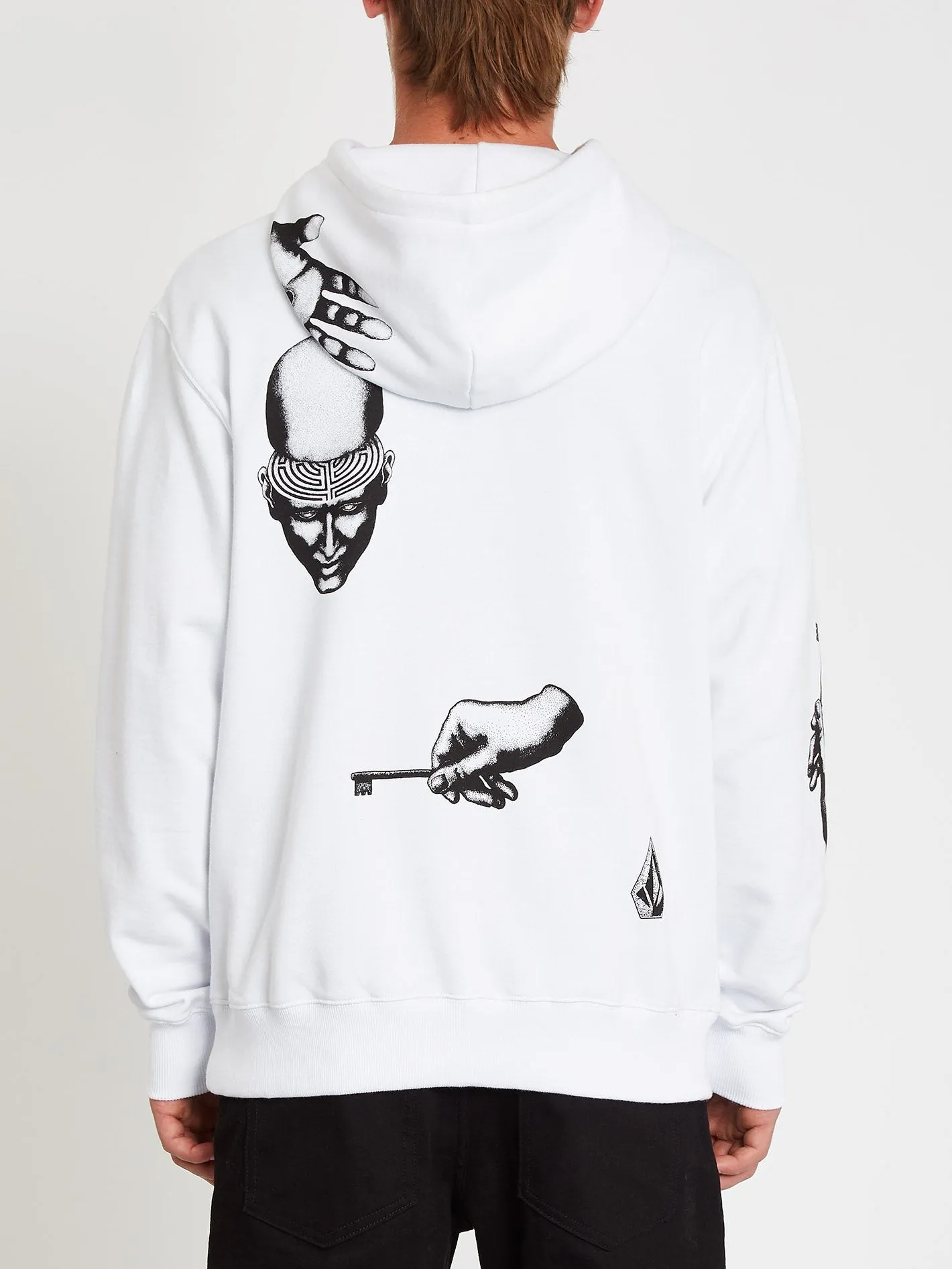 Carlo Vivary Hoodie - White
