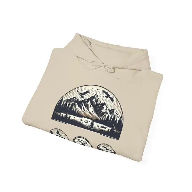 Chase Mountains Heavy Blend Hoodie