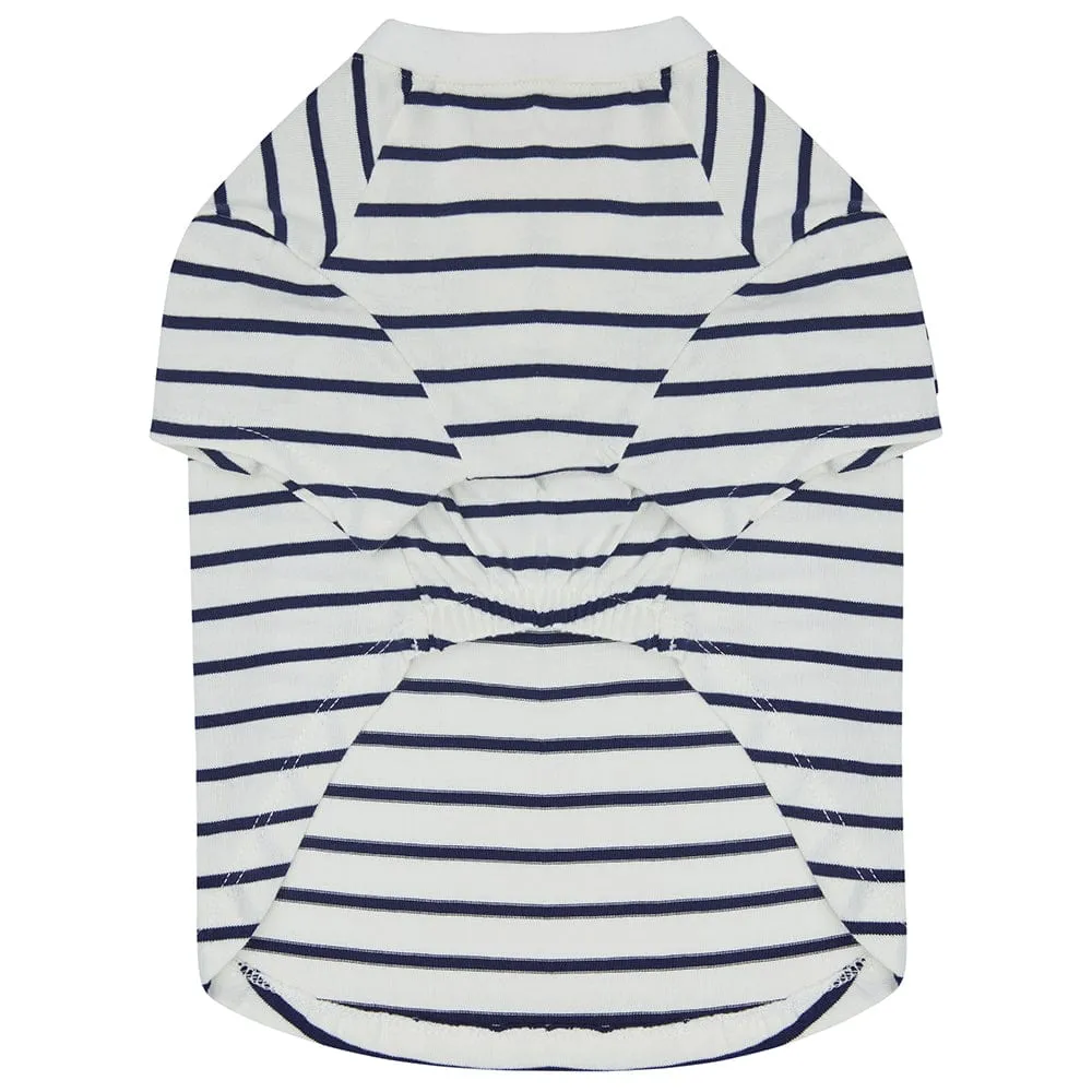 Dogs & Cats & Co. Saint Malo Matching Henley T-shirt Navy