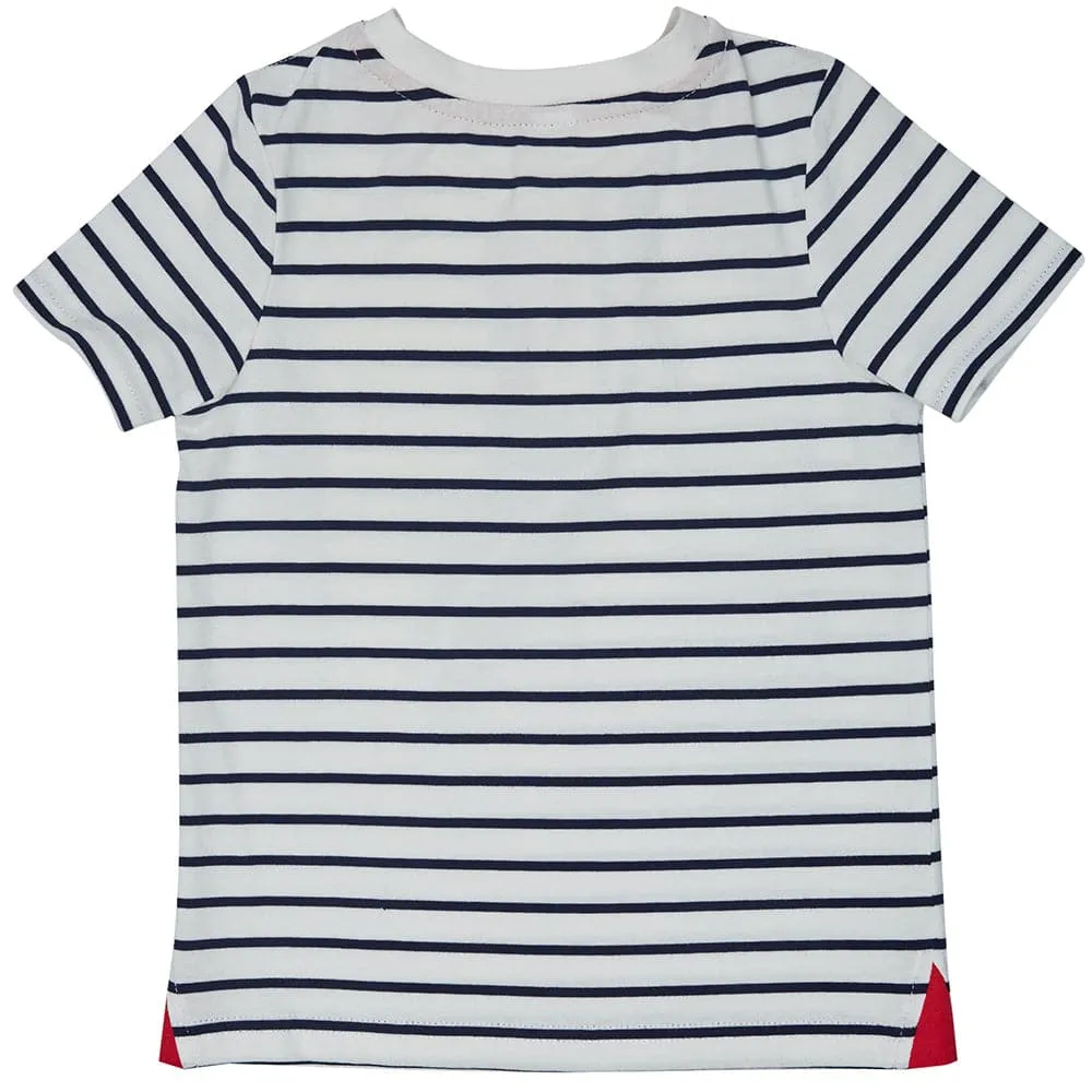 Dogs & Cats & Co. Saint Malo Matching Henley T-shirt Navy