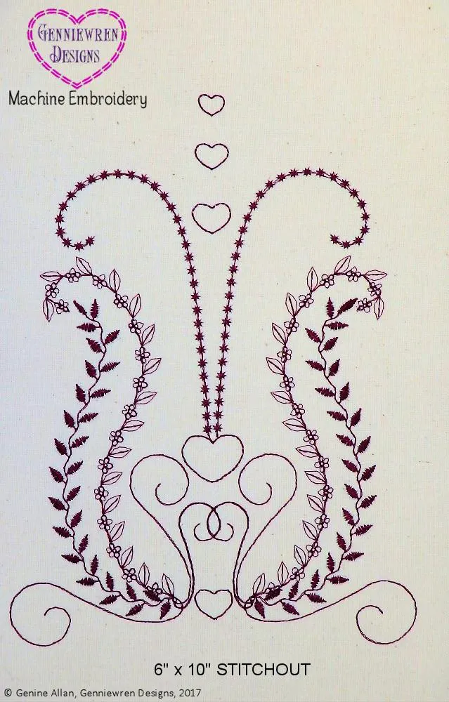 FREE  Meena Tunic Machine Embroidery Design