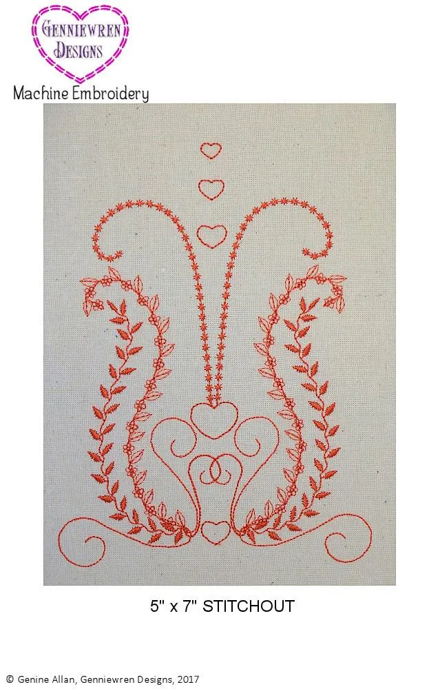 FREE  Meena Tunic Machine Embroidery Design