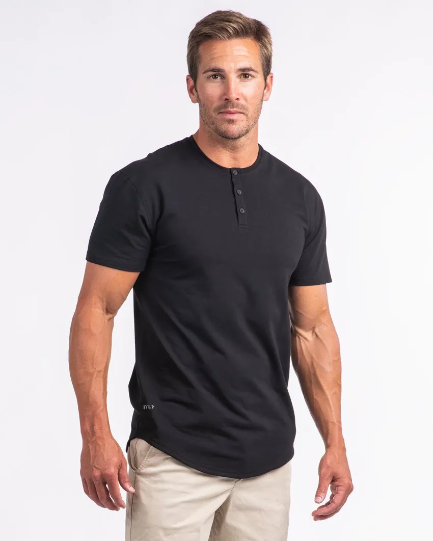 Henley Drop-Cut <!-- Size M -->