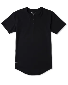 Henley Drop-Cut <!-- Size M -->