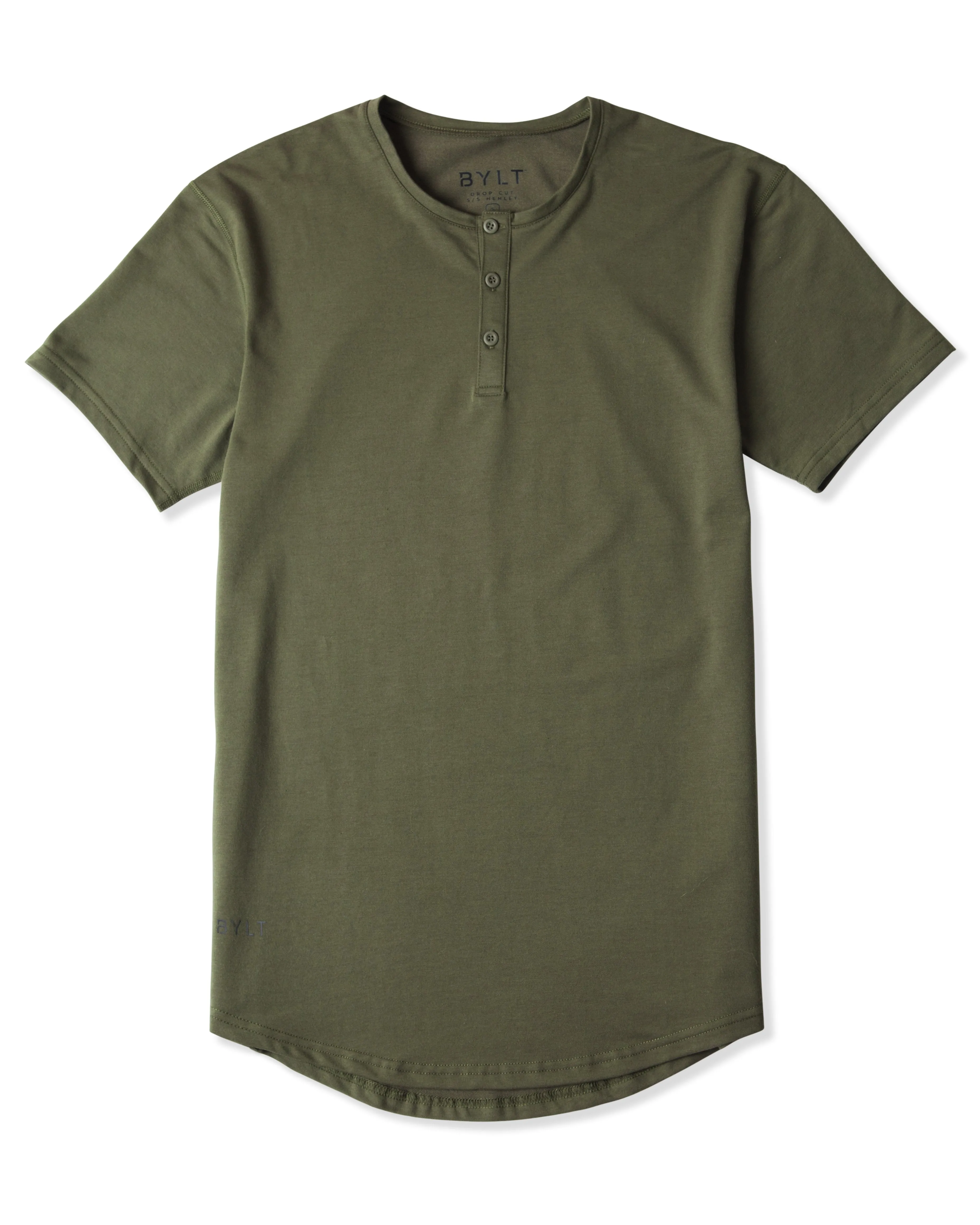 Henley Drop-Cut <!-- Size M -->