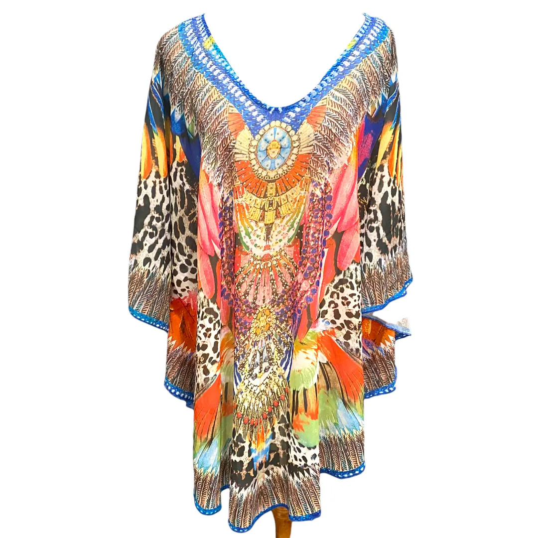 Kyra embellished Blouse Tunic Top AU 8-24