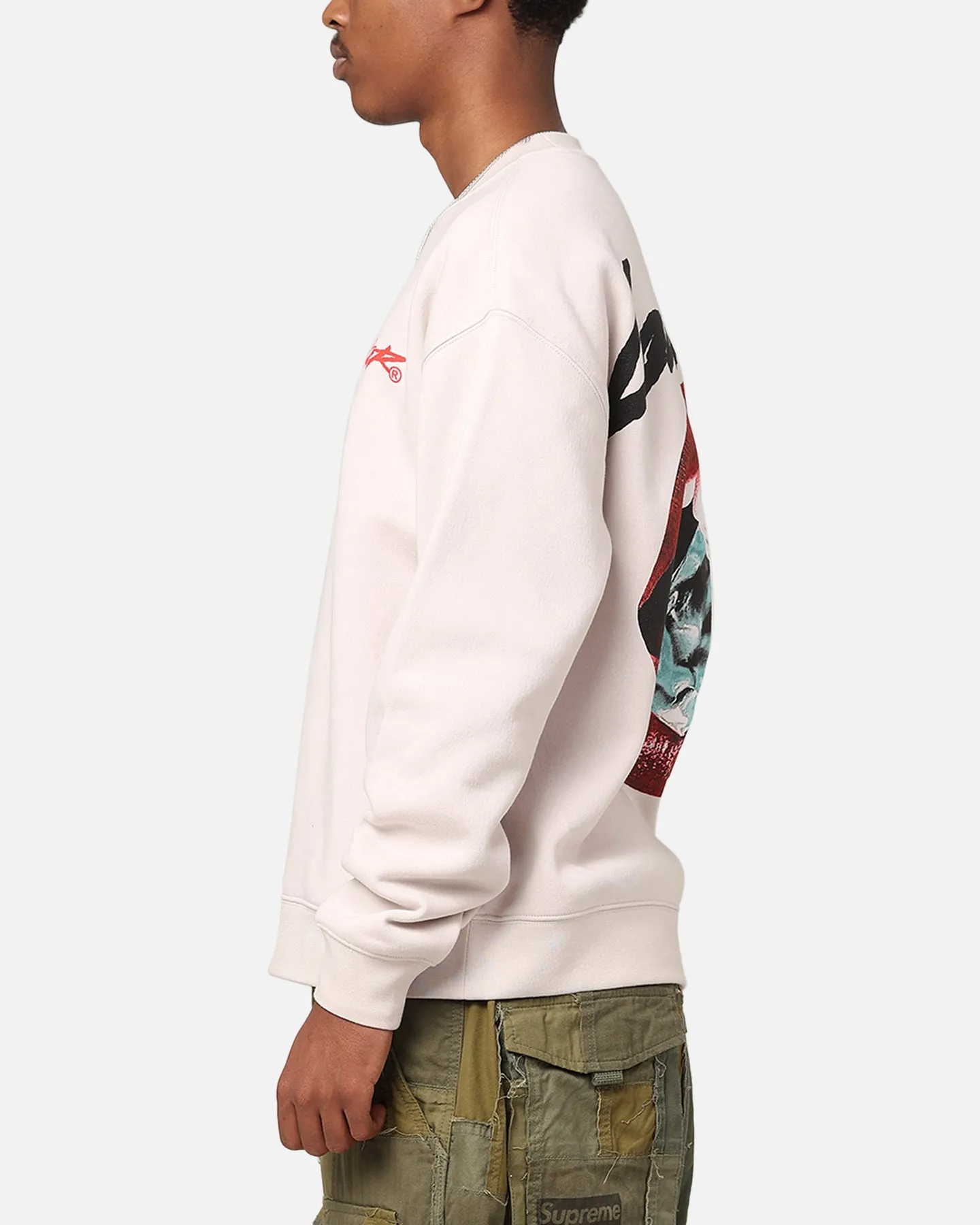 Loiter Cold Lips Crewneck Bone