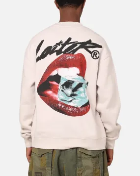 Loiter Cold Lips Crewneck Bone