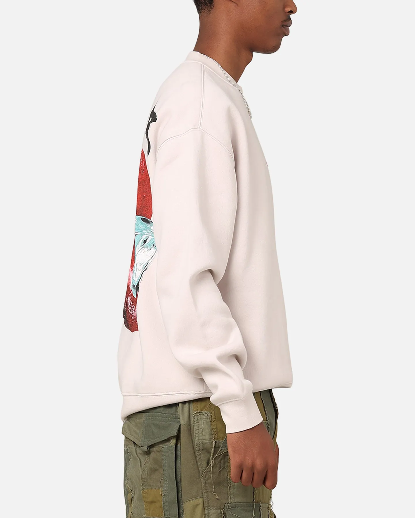 Loiter Cold Lips Crewneck Bone