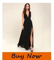 Long High Split Boho Beach Dress Tunic Maxi Dress Women Evening Party Dress