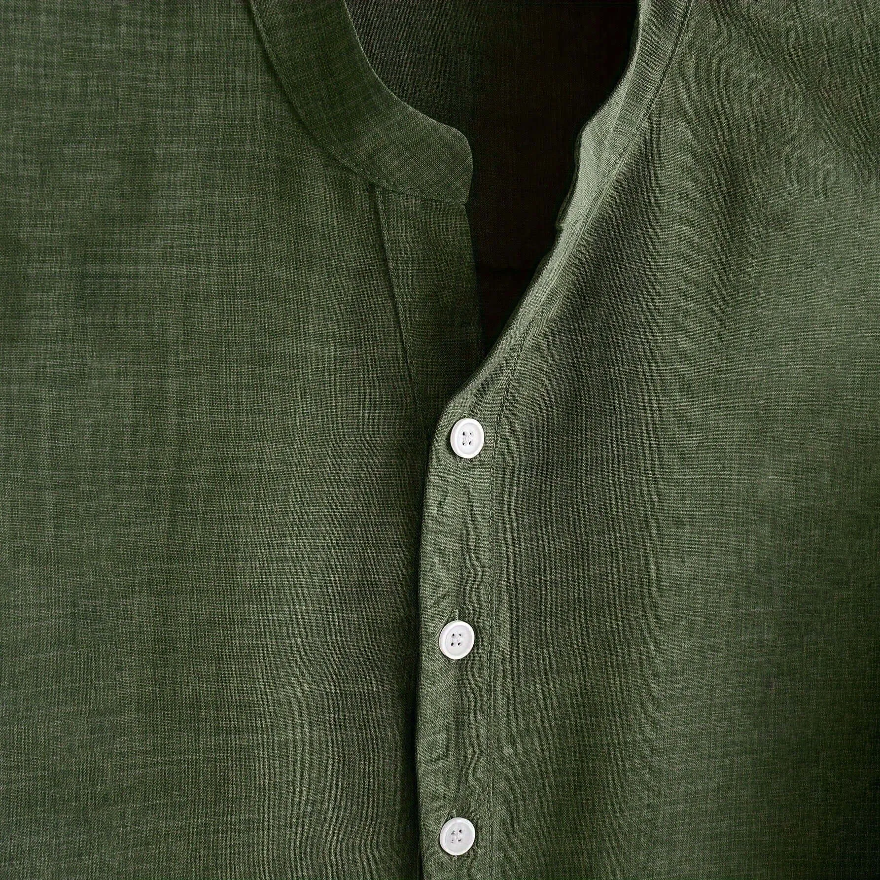 Men's Casual Henley Shirt