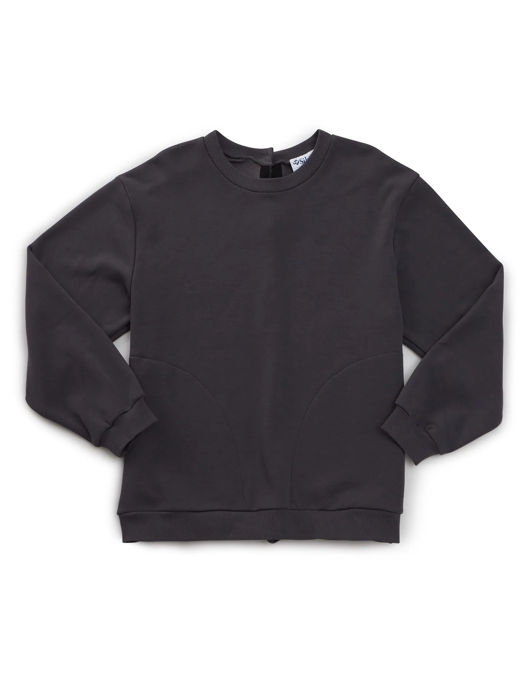 Men's Open Back Adaptive Fleece Sweatshirt - Clearance