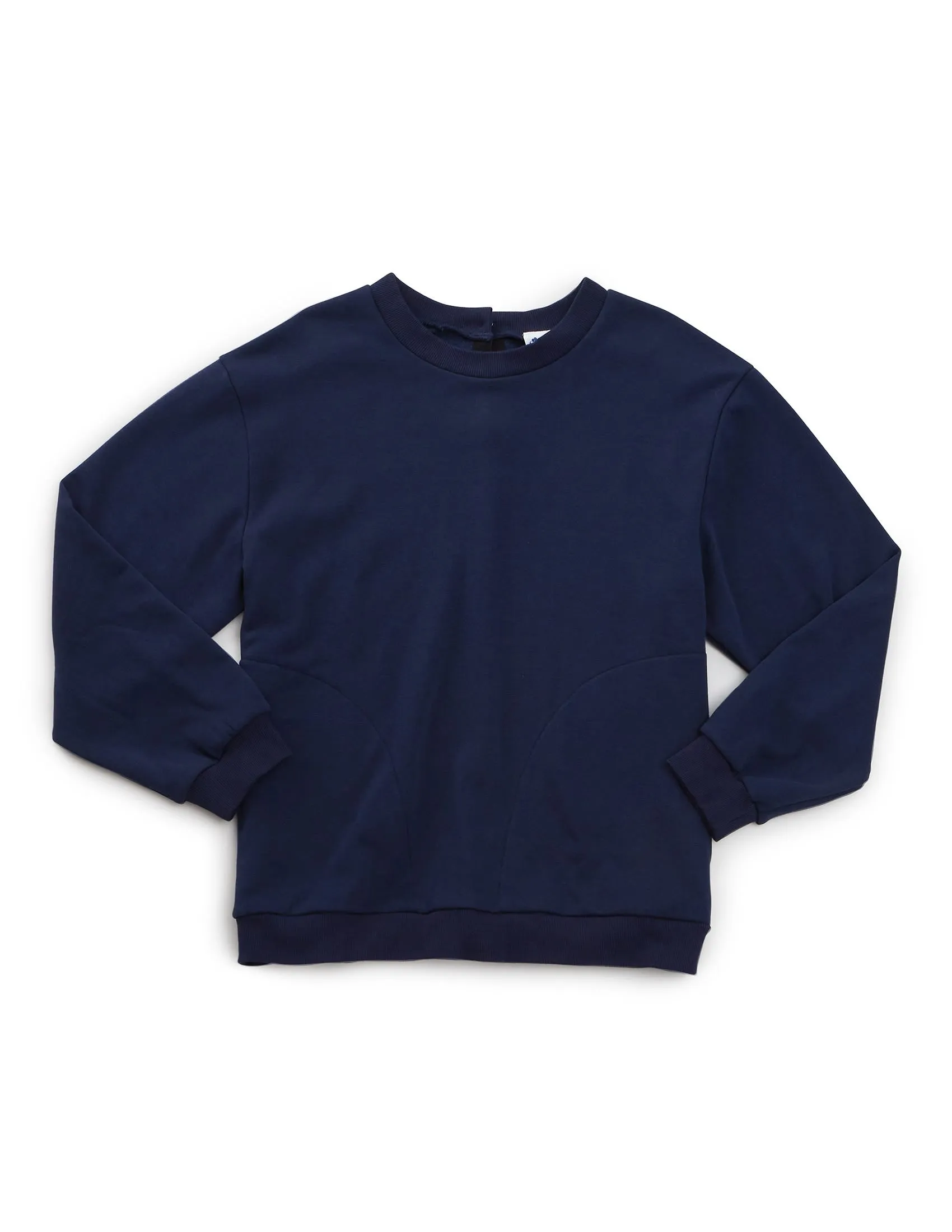 Men's Open Back Adaptive Fleece Sweatshirt - Clearance