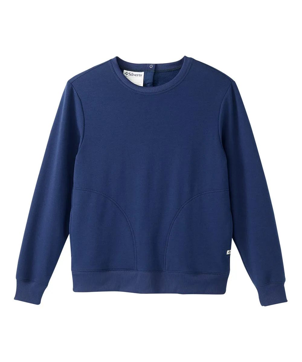 Men's Open Back Adaptive Fleece Sweatshirt