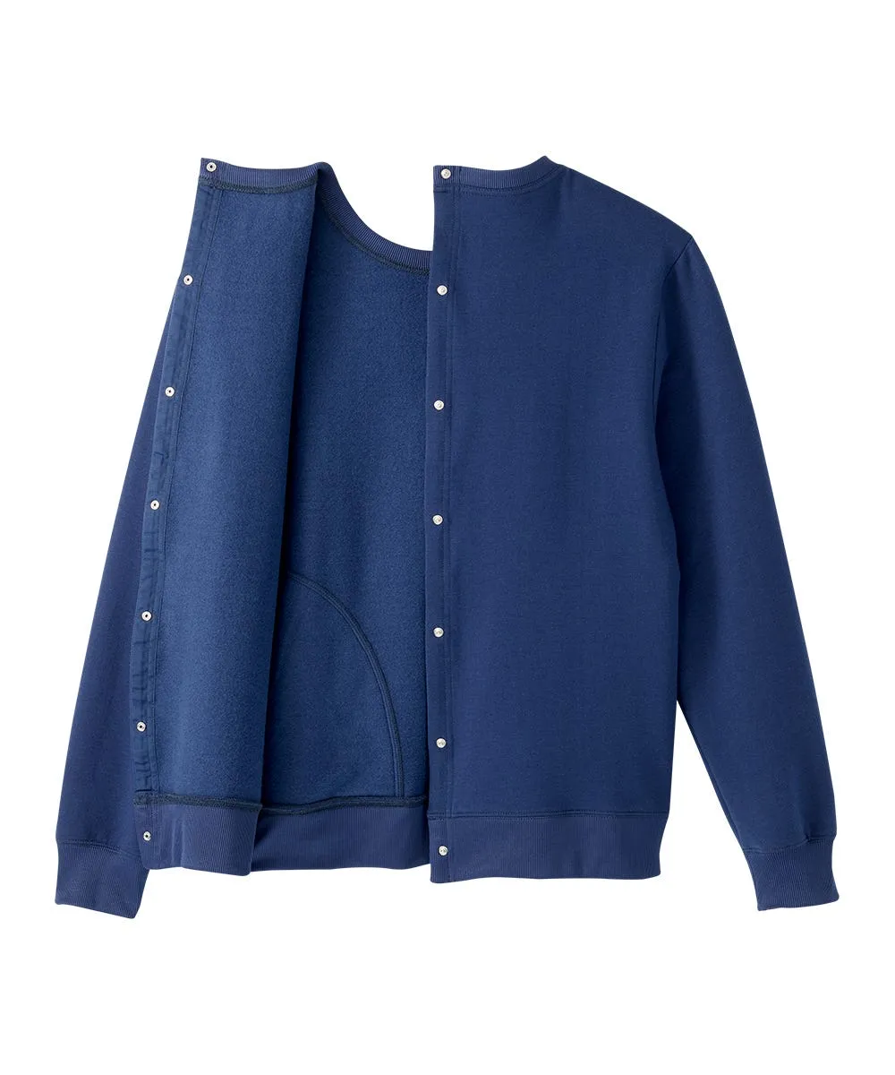 Men's Open Back Adaptive Fleece Sweatshirt