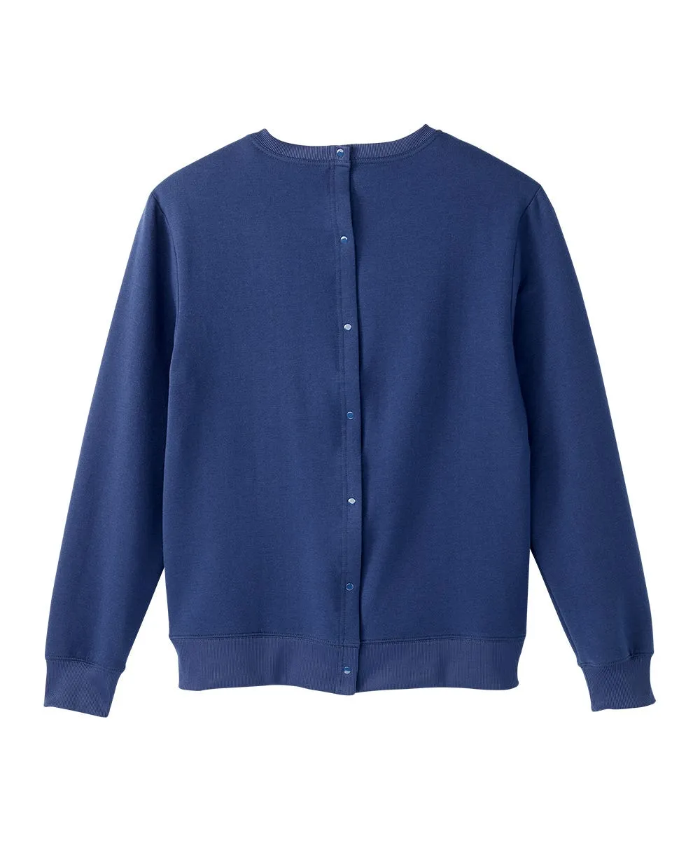 Men's Open Back Adaptive Fleece Sweatshirt