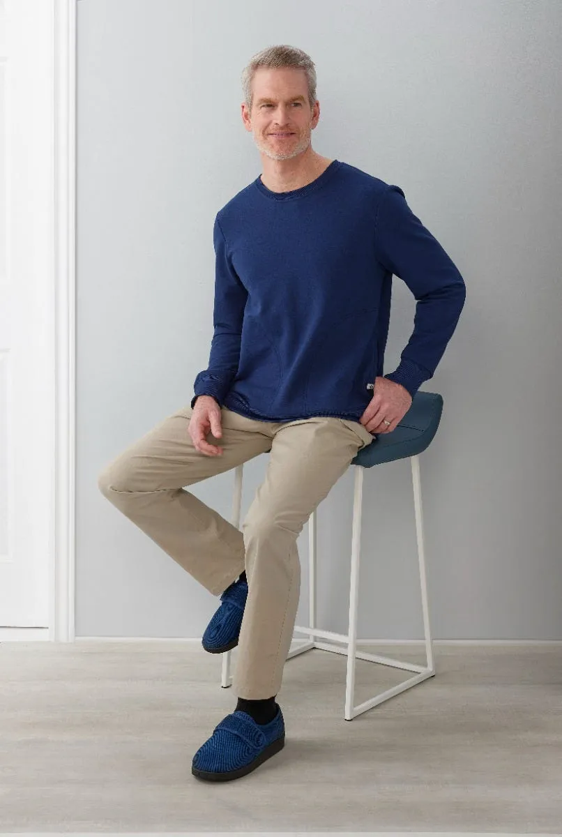 Men's Open Back Adaptive Fleece Sweatshirt